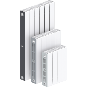 Радиатор биметаллический RIFAR SUPReMO 500 9 секц. боковое подкл. (белый RAL 9016)