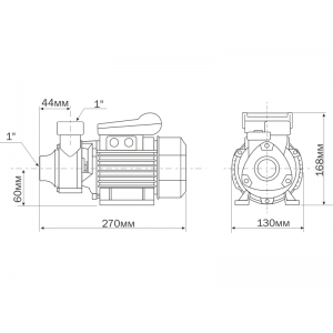 Насос поверхностный Aquario ADB-40